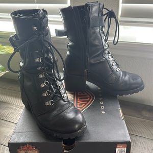 Harley Davidson Women’s black riding boots